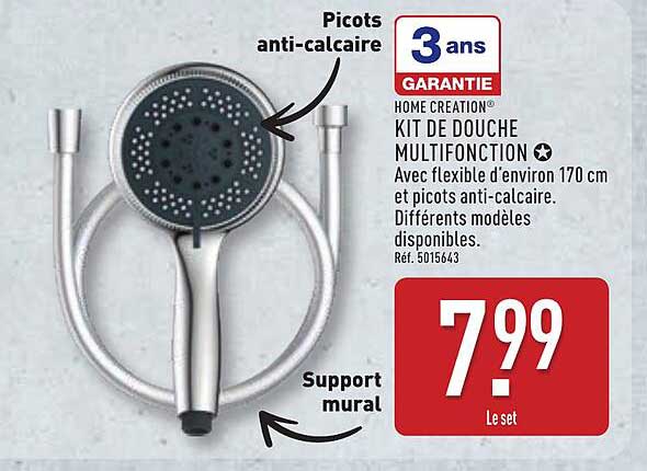 KIT DE DOUCHE MULTIFONCTION