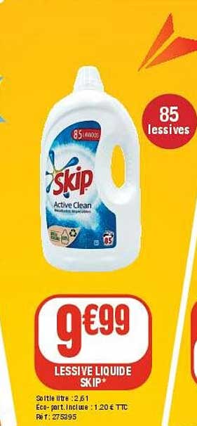 LESSIVE LIQUIDE SKIP*