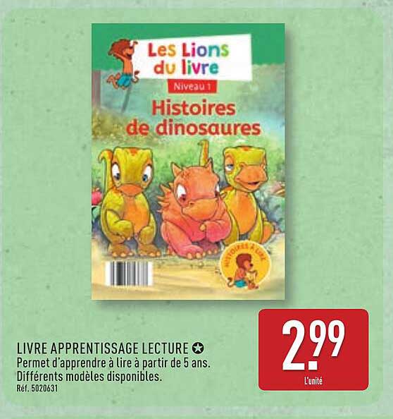 LIVRE APPRENTISSAGE LECTURE