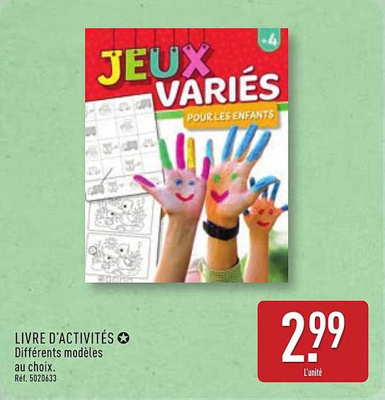 LIVRE D'ACTIVITÉS