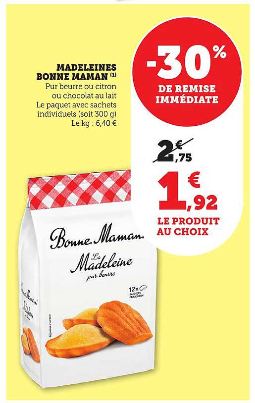 MADELEINES BONNE MAMAN