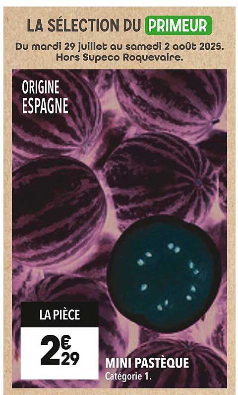 MINI PASTÈQUE