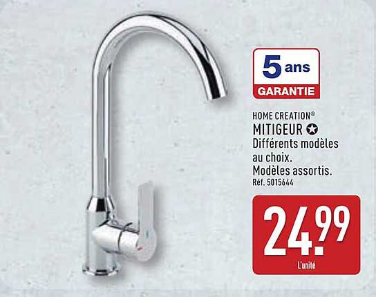 MITIGEUR HOME CREATION® - Différents modèles au choix