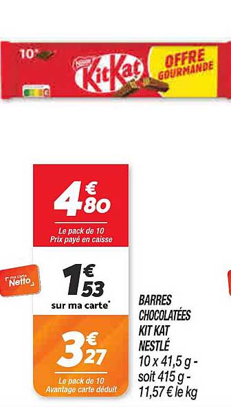 OFFRE GOURMANDE