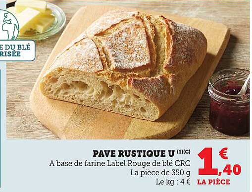 PAVE RUSTIQUE U (1/1C)