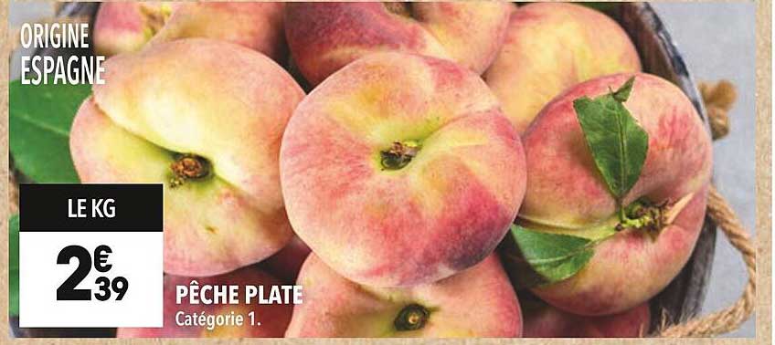 PÊCHE PLATE