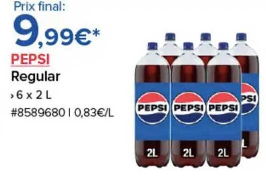 PEPSI Regular 6 x 2 L
