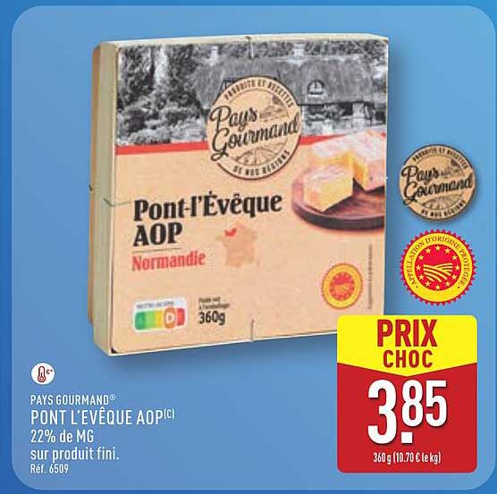 PONT L'ÉVÊQUE AOP 360g