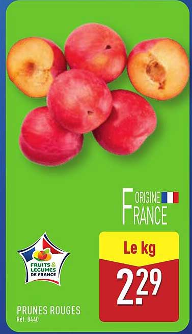 PRUNES ROUGES