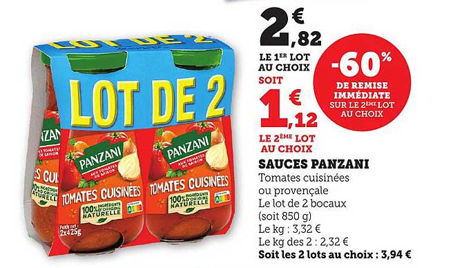 SAUCES PANZANI