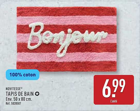 TAPIS DE BAIN NOVITÉSSE®