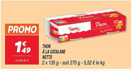 THON À LA CATALANE