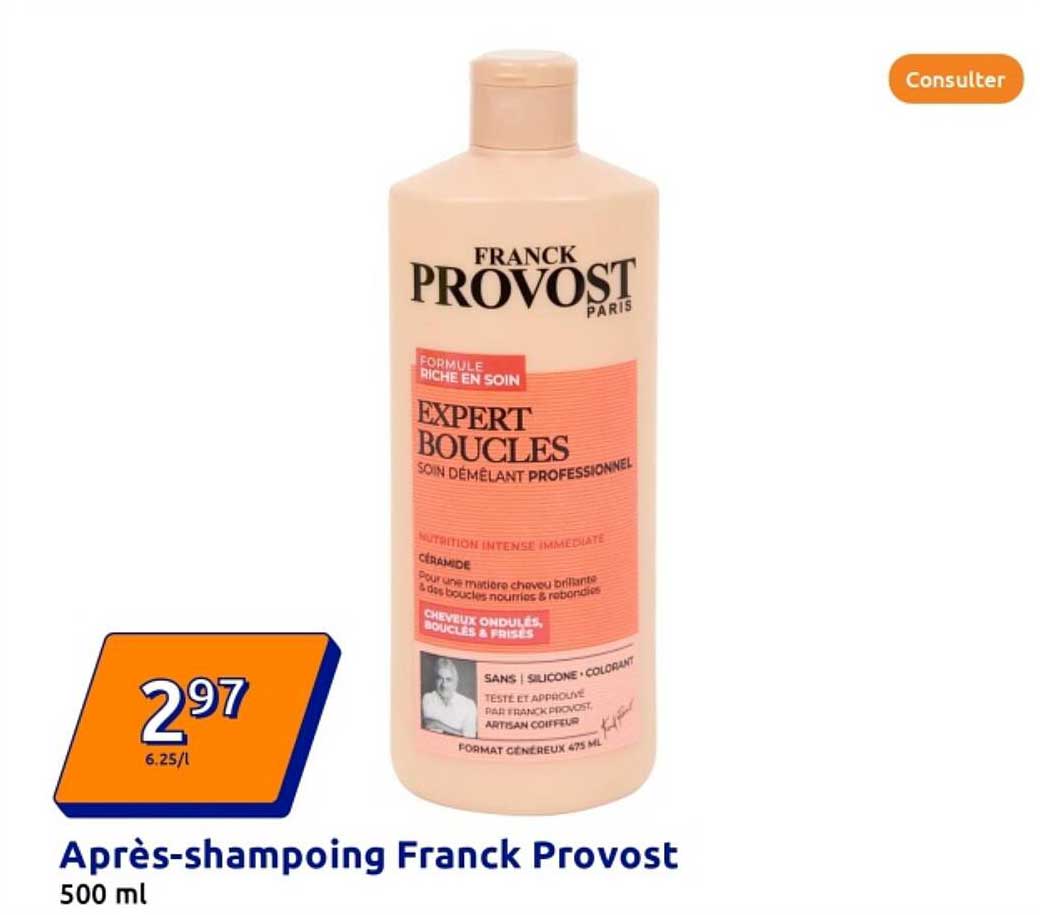 Après-shampoing Franck Provost Expert Boucles 500 ml