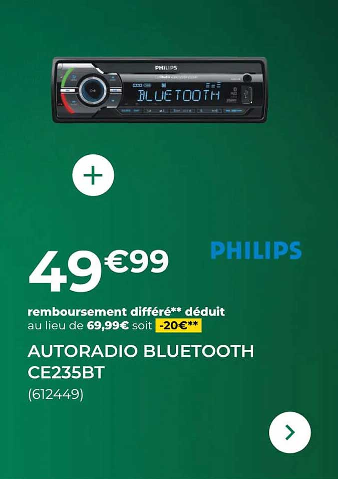 AUTORADIO BLUETOOTH CE235BT