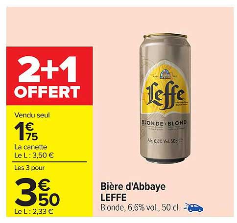 Bière d'Abbaye LEFFE