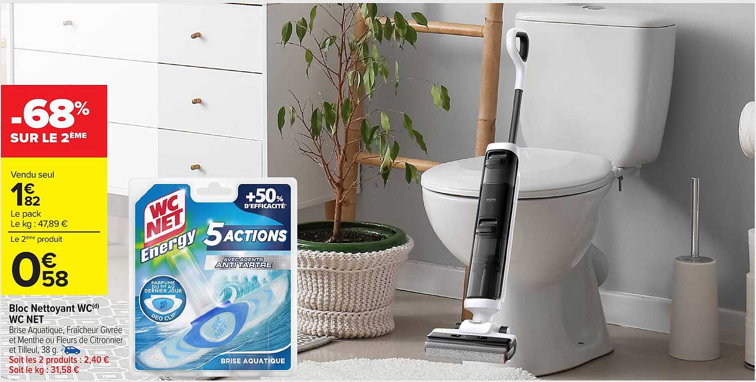 Bloc Nettoyant WC(d) WC NET