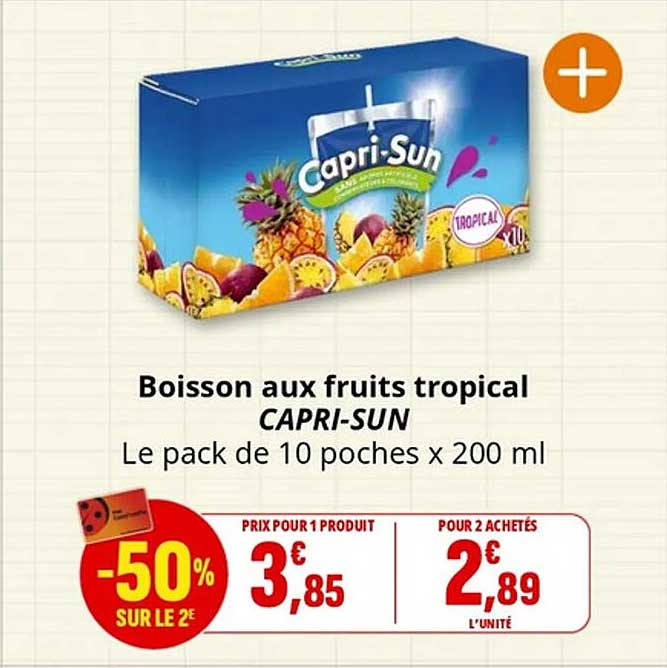 Boisson aux fruits tropical CAPRI-SUN