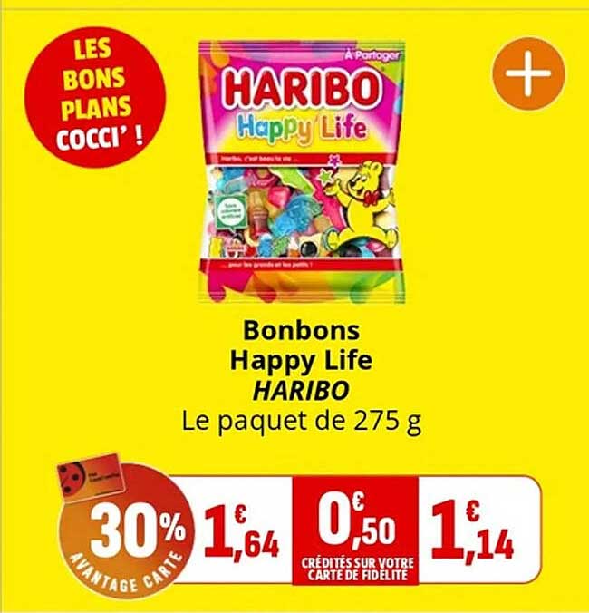 Bonbons Happy Life HARIBO