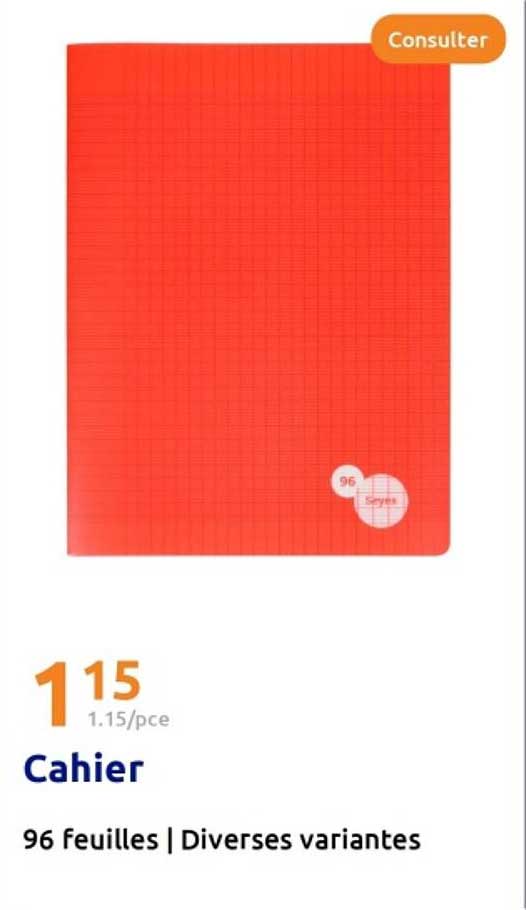 Cahier