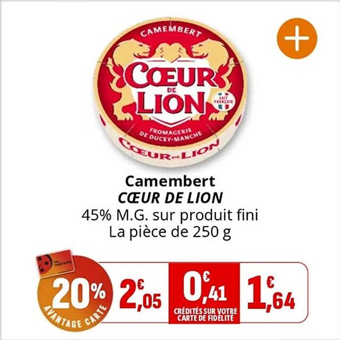 Camembert CŒUR DE LION