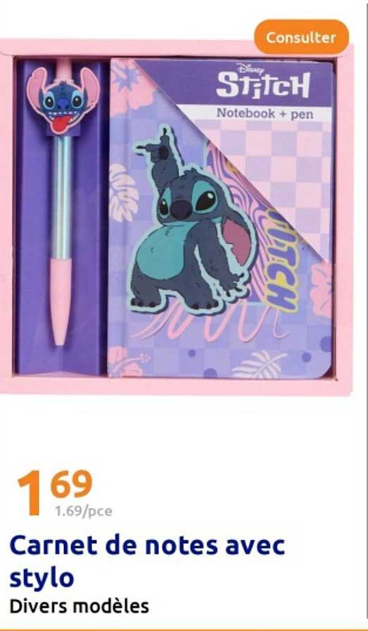 Carnet de notes avec stylo