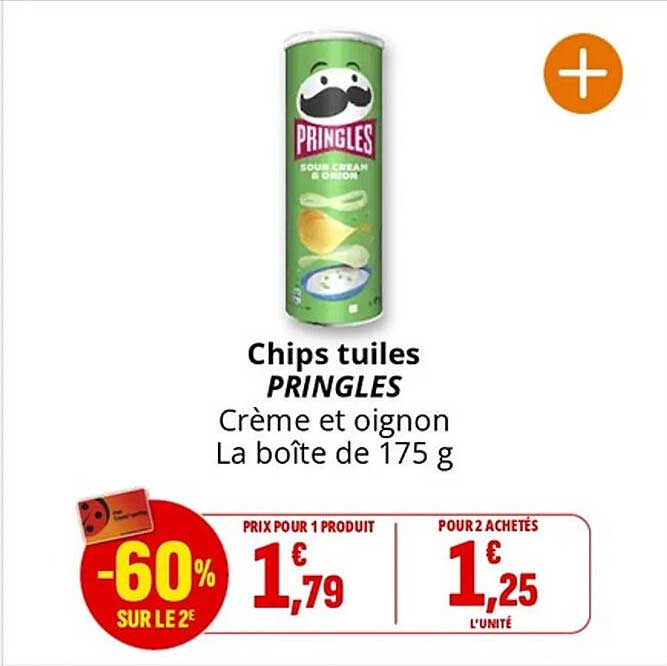 Chips tuiles PRINGLES