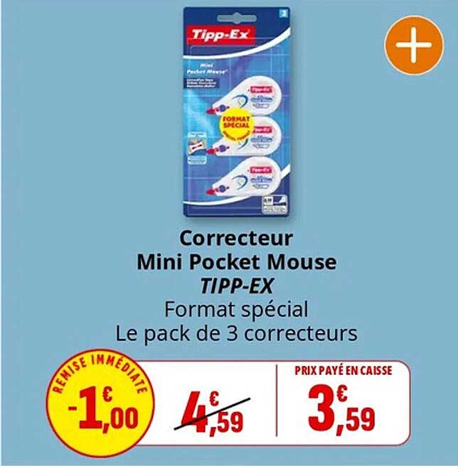 Correcteur Mini Pocket Mouse TIPP-EX