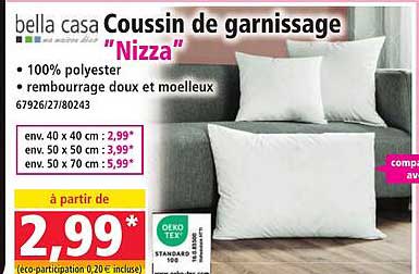 Coussin de garnissage "Nizza"