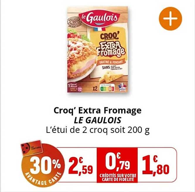 Croq' Extra Fromage