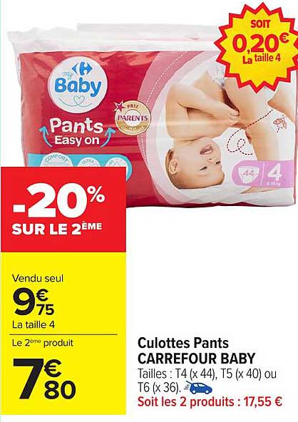 Culottes Pants CARREFOUR BABY