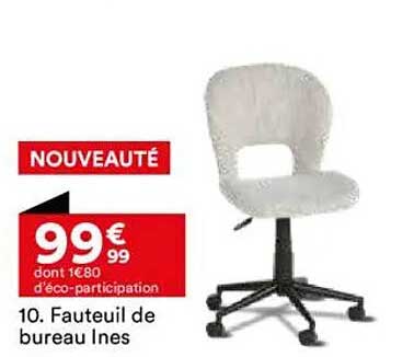 Fauteuil de bureau Ines