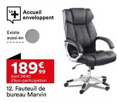 Fauteuil de bureau Marvin