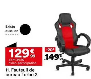 Fauteuil de bureau Turbo 2