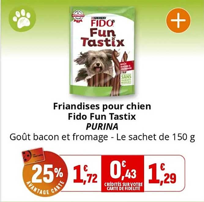 Friandises pour chien Fido Fun Tastix