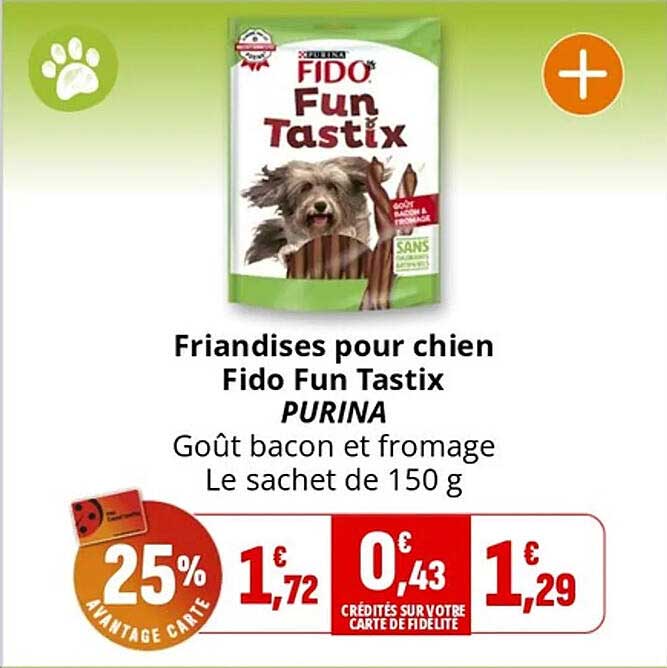 Friandises pour chien Fido Fun Tastix