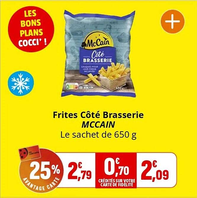 Frites Côté Brasserie MCCAIN