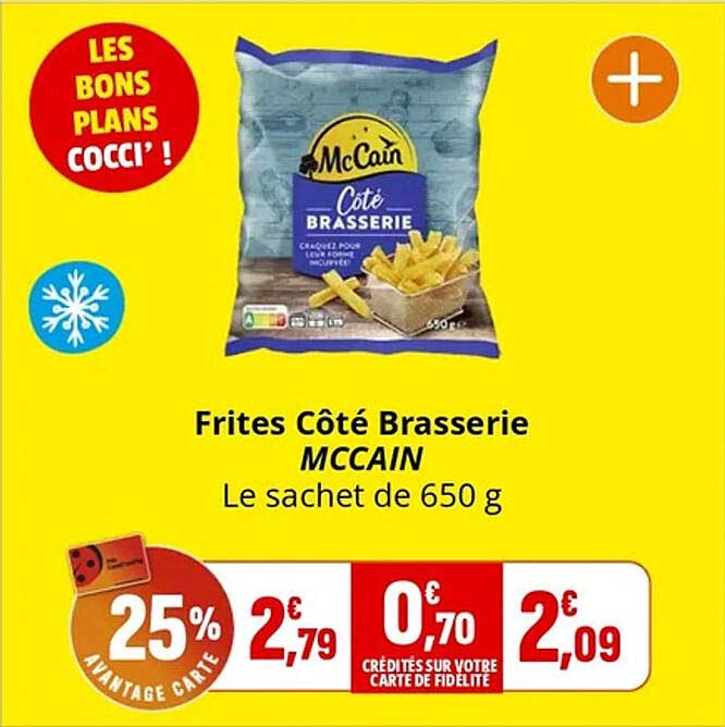 Frites Côté Brasserie MCCAIN