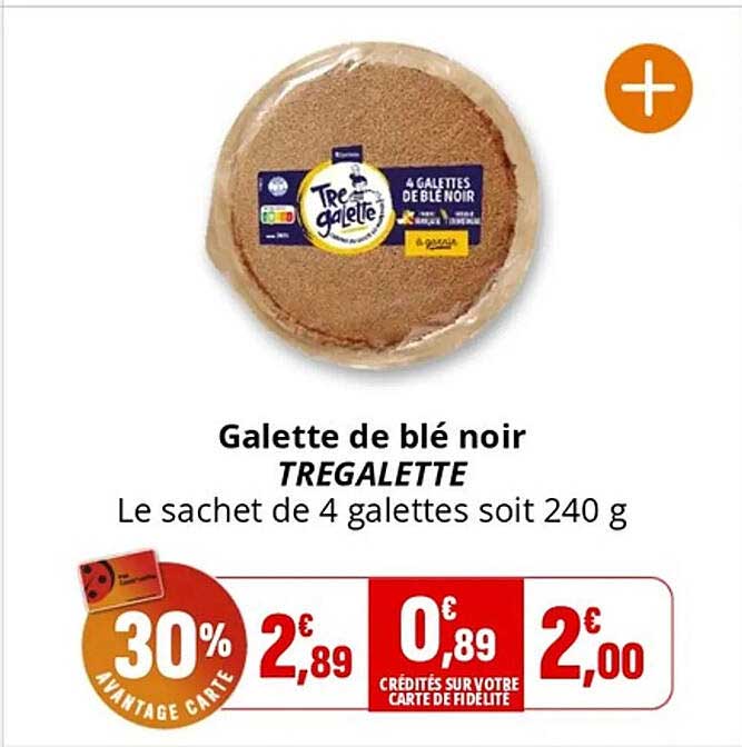 Galette de blé noir TREGALETTE