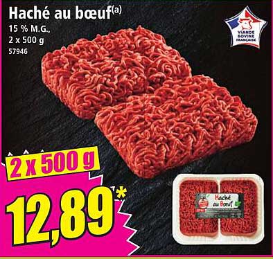 Haché au bœuf