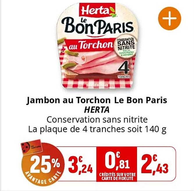 Jambon au Torchon Le Bon Paris