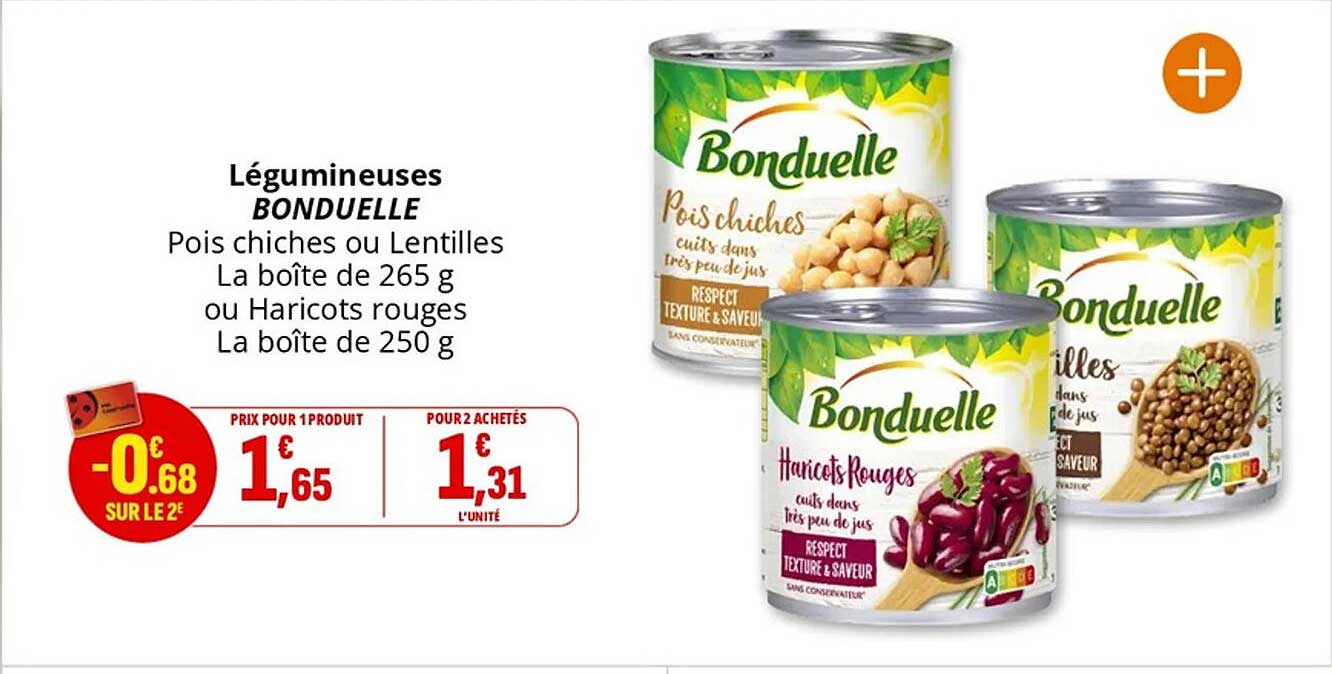 Légumineuses BONDUELLE