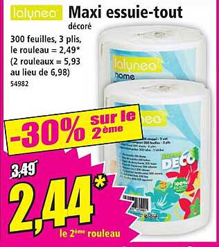 Maxi essuie-tout décoré