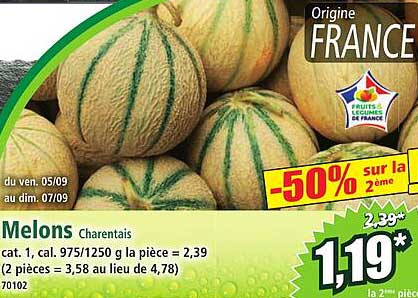 Melons Charentais