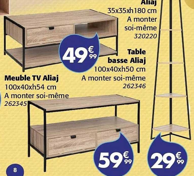 Meuble TV Aliaj