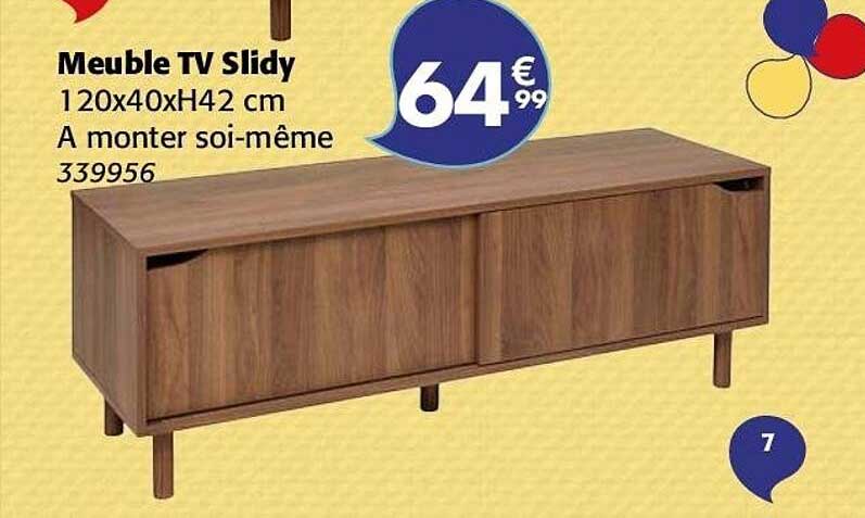 Meuble TV Slidy