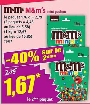 M&M's mini pochon