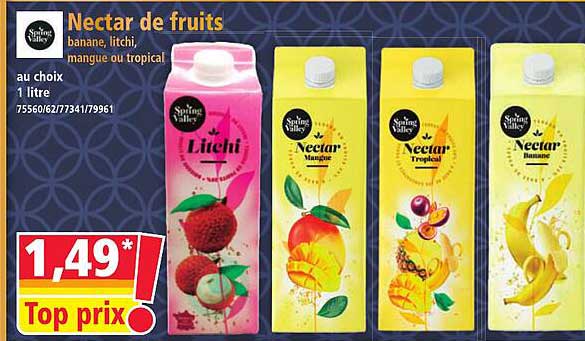 Nectar de fruits
