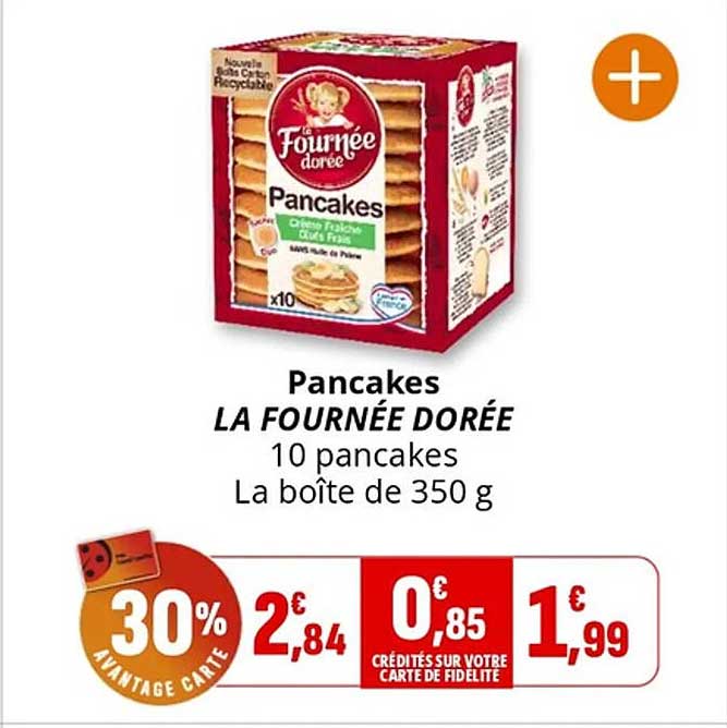 Pancakes LA FOURNÉE DORÉE