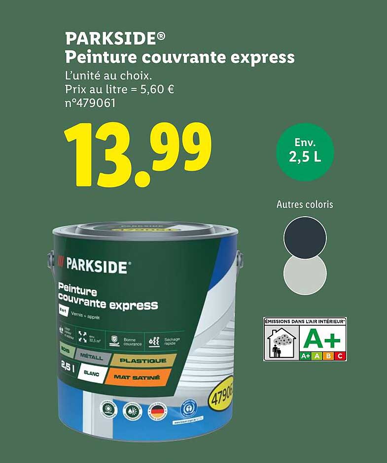 PARKSIDE® Peinture couvrante express