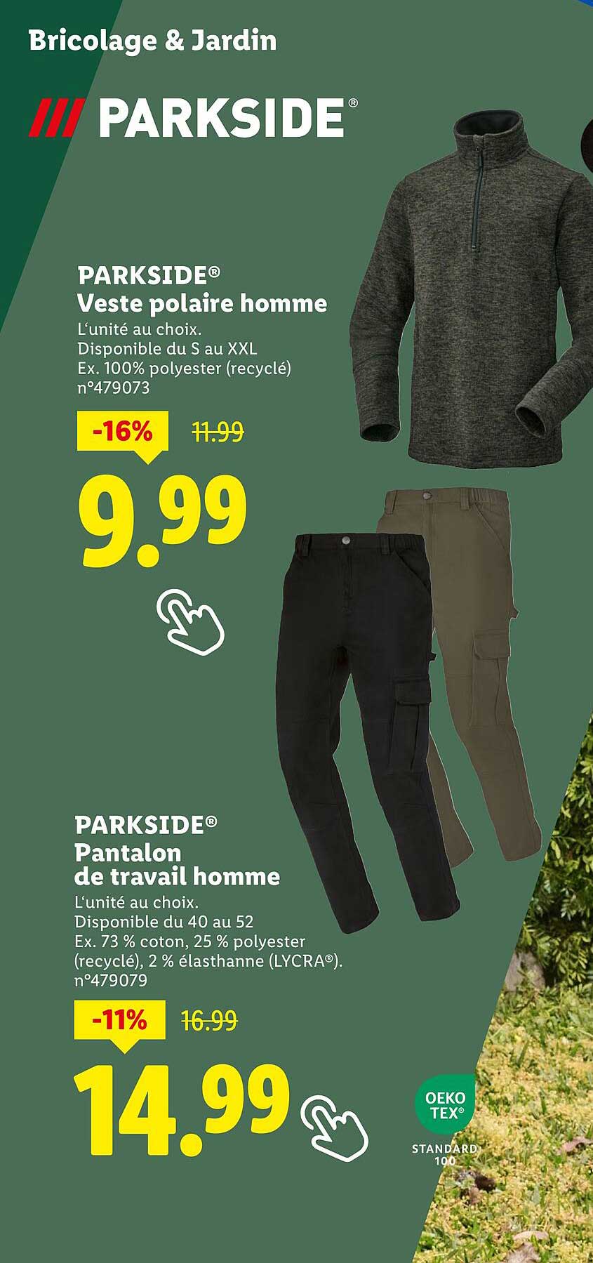 PARKSIDE® Veste polaire homme